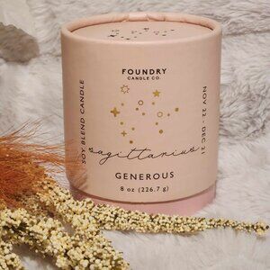 Foundry Candle Zodiac Sagittarius Generous